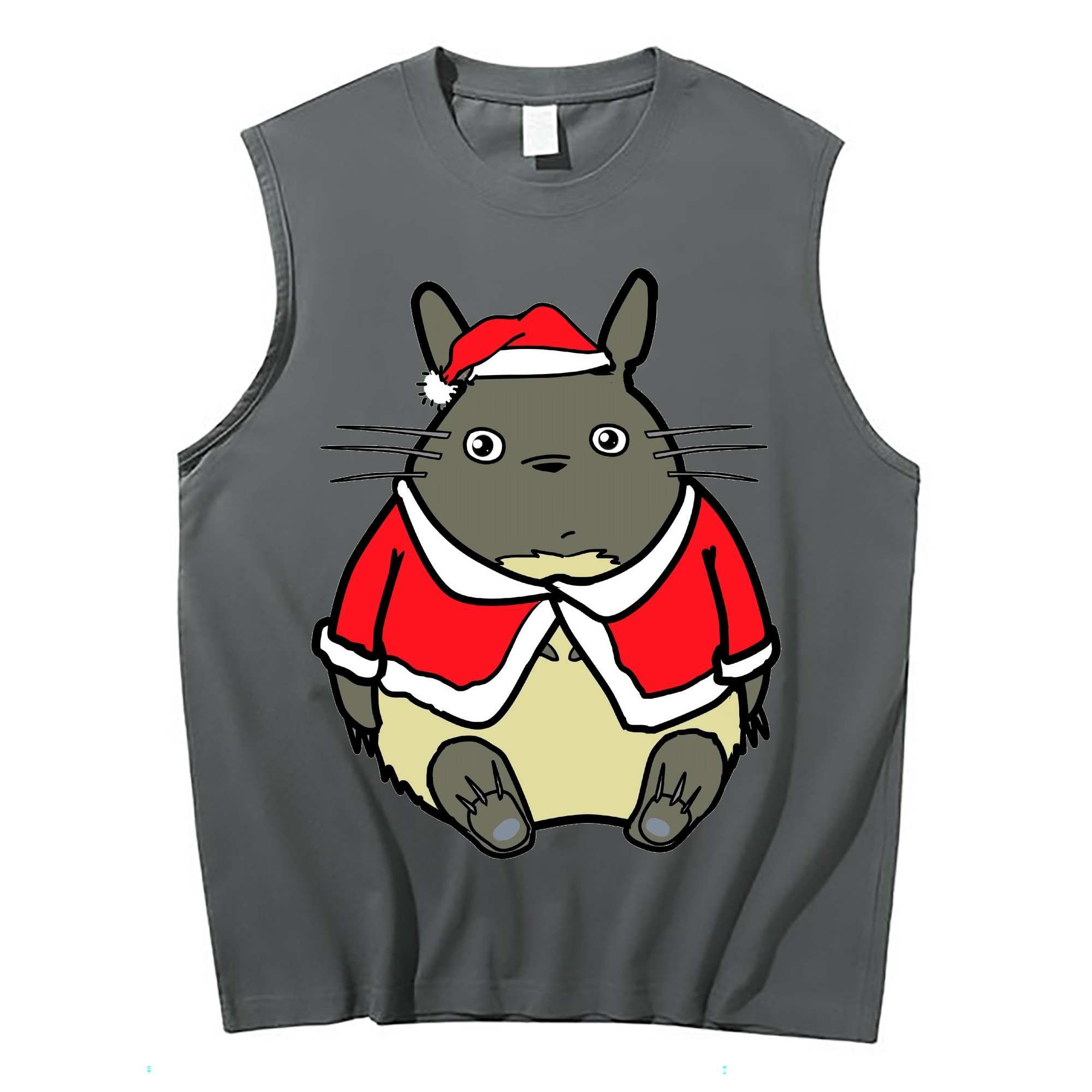 （画像用） となりのトトロ 草壁メイ 草壁サツキ My Neighbor Totoro Satsuki Kusakabe Mei Kusakabe コットン100％タンクトップ（フロントプリント）